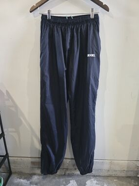Vintage Brooks Men's Dark Navy Athletic Joggers